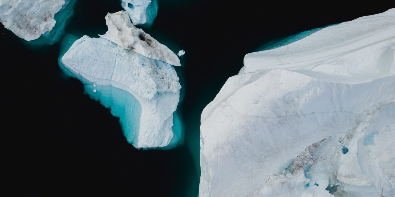 HAVE YOU EVER LOOKED AT A GLACIER UNDERWATER?