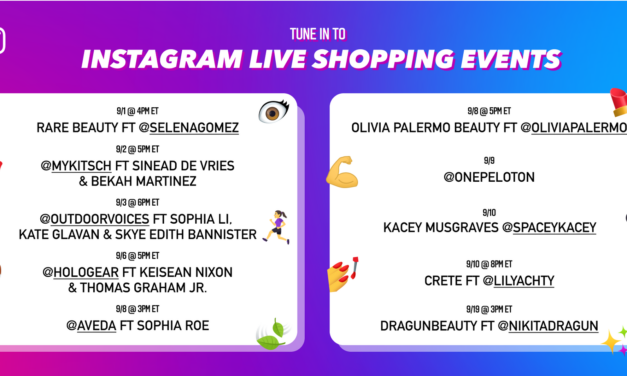 Instagram’s livestream shopping event features celebrities, creators, and brands